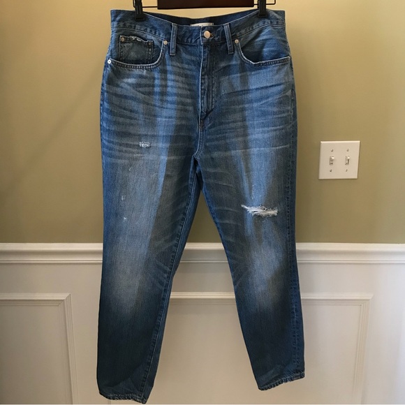 Madewell Rigid Distressed Skinny Jeans, Size 32, NWOT - Picture 1 of 7